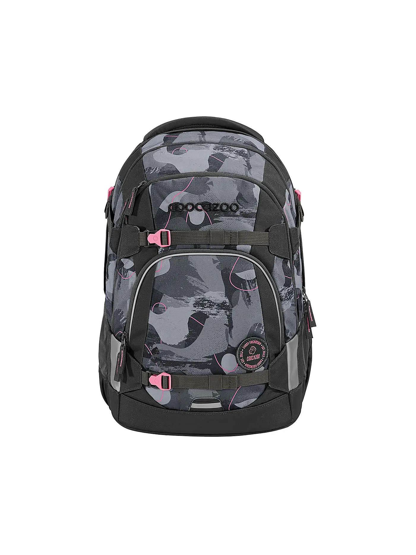 COOCAZOO | Schulrucksack MATE REFLECTIVE SPLAS | grau